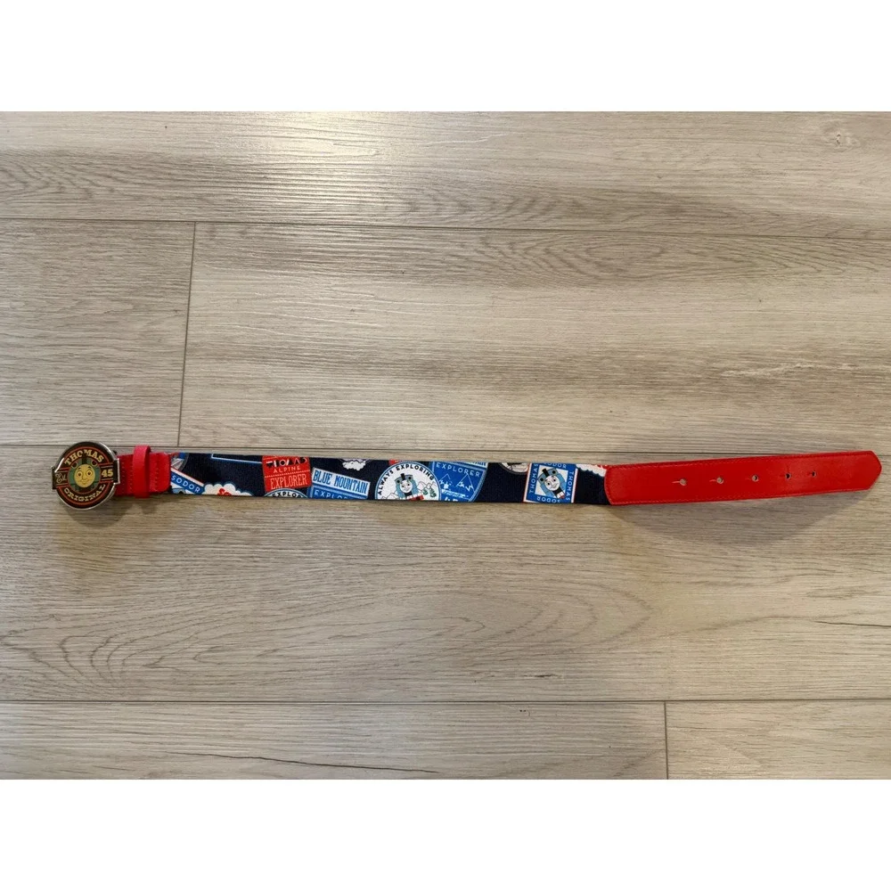 Marks & Spencer Thomas & Friends Kids Belt Red Blue Elastic 2-4 Years 18-22in